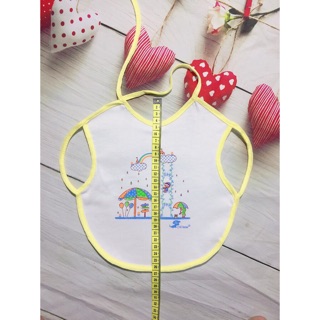 yếm xỏ tay cho bé