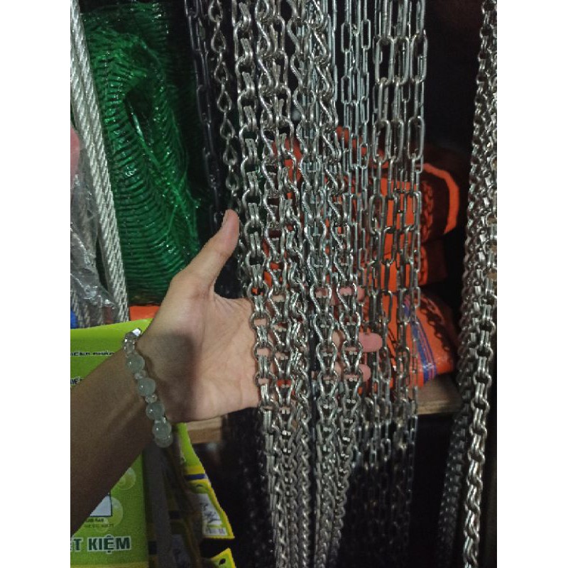 Dây xích chống rối (inox 304) cho thú cưng