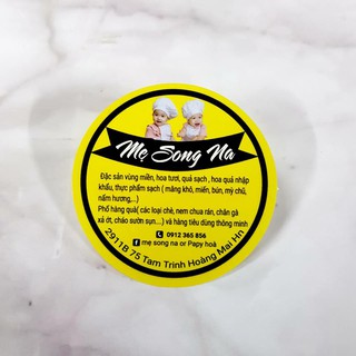 Tem nhãn in theo yêu cầu