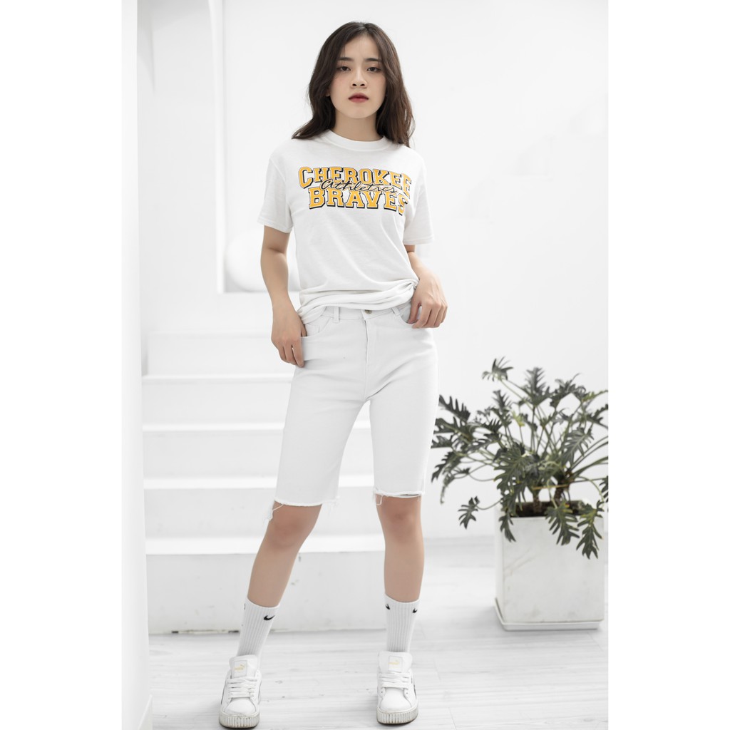 Quần Shorts Ngố nữ co giãn tốt JEAGO_M256