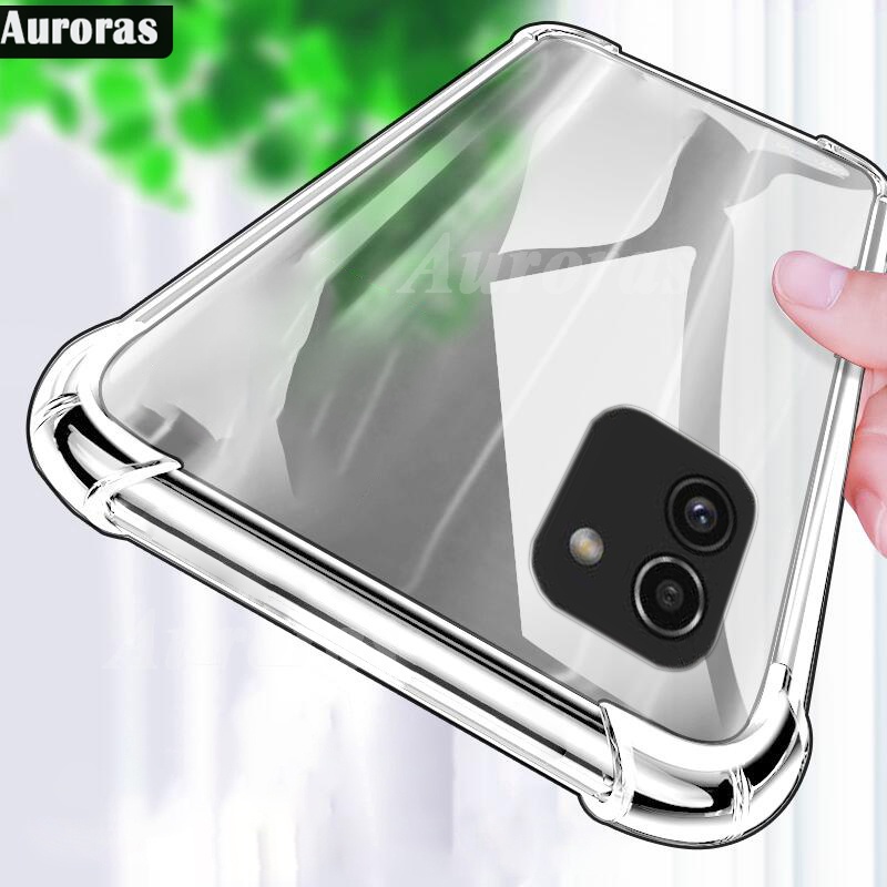 Ốp Lưng Silicon Trong Suốt Cho Điện Thoại Galaxy A03S A03 2022 Samsung A03 2022