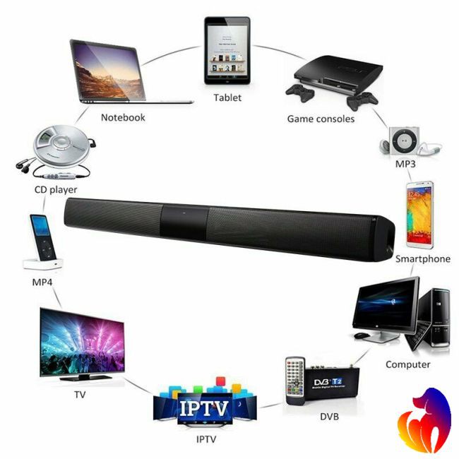 Loa bluetooth không dây âm thanh siêu trầm dành cho hệ thống TV gia đình