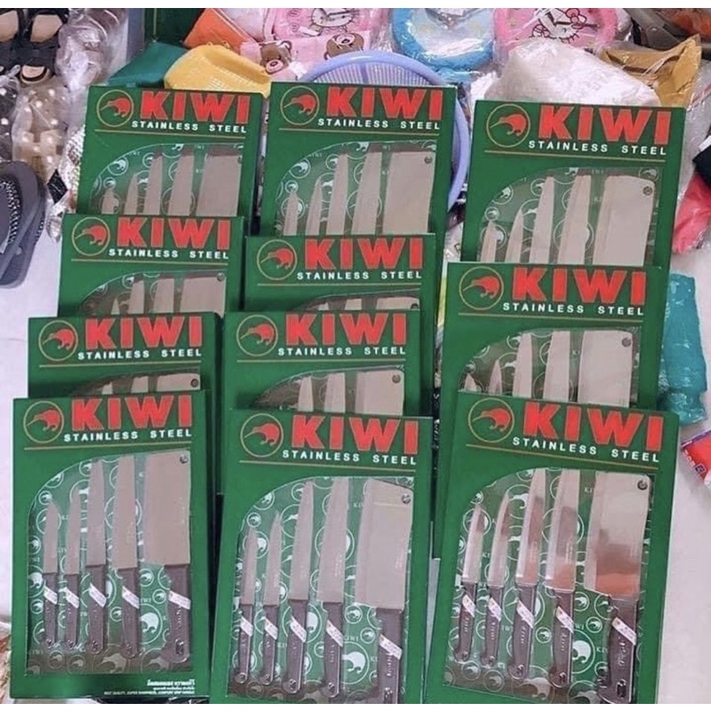 Bộ Dao Kiwi 5 Món Hàng Nội Địa Thái Lan