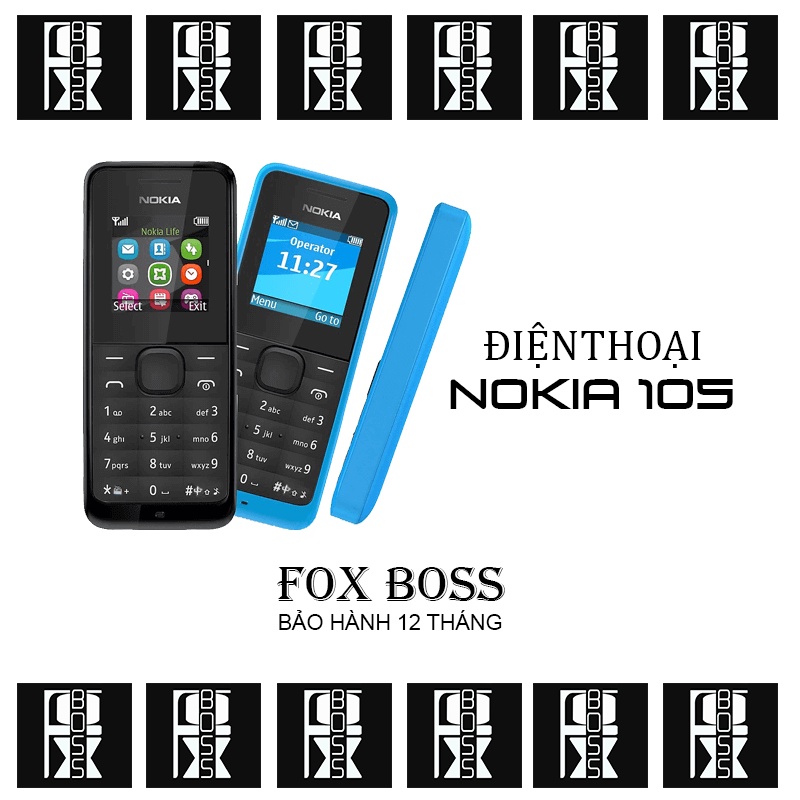 Điện Thoại Nokia 105 Chính Hãng Bảo Hành 12 Tháng Chưa Sửa Chữa Nguyên Zin