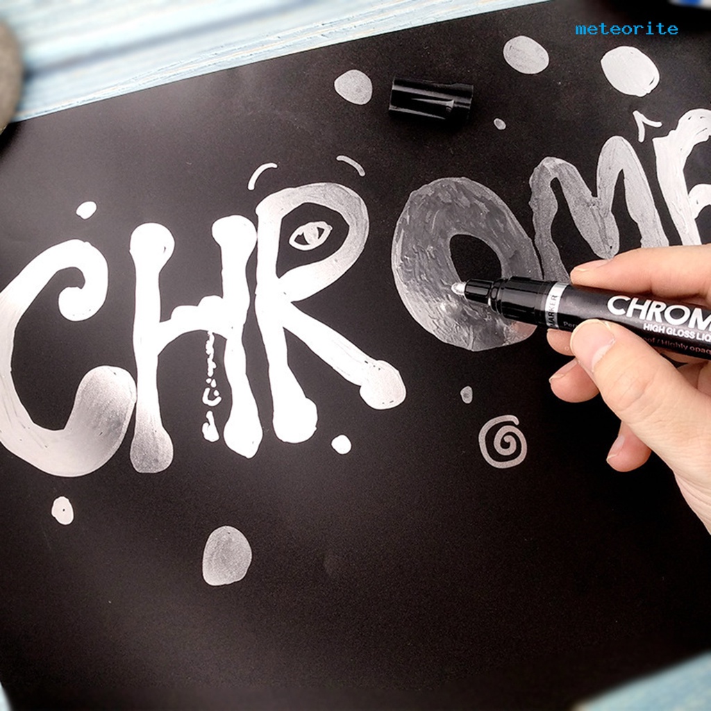 Bút Đánh Dấu Phản Quang Độc Đáo Bằng Nhựa Mạ Chrome Kính