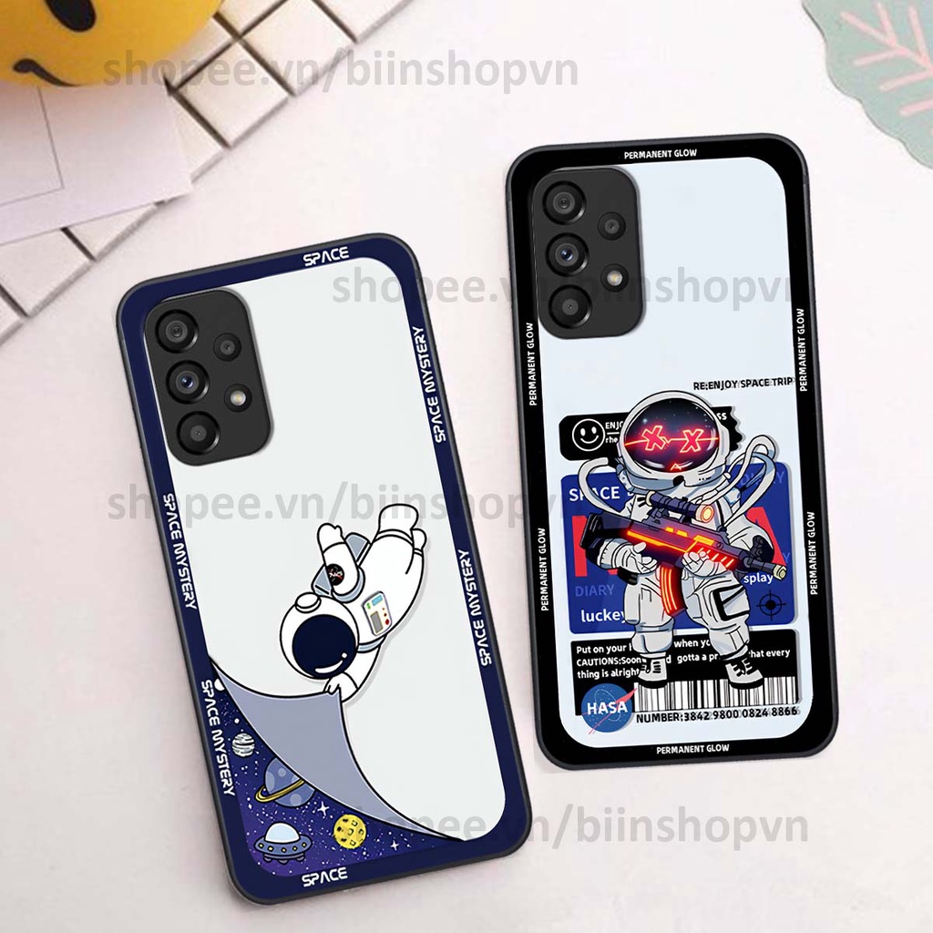 Ốp Samsung A13 / A23 / A53 phi hành gia vũ trụ space.x siêu đẹp, thời trang