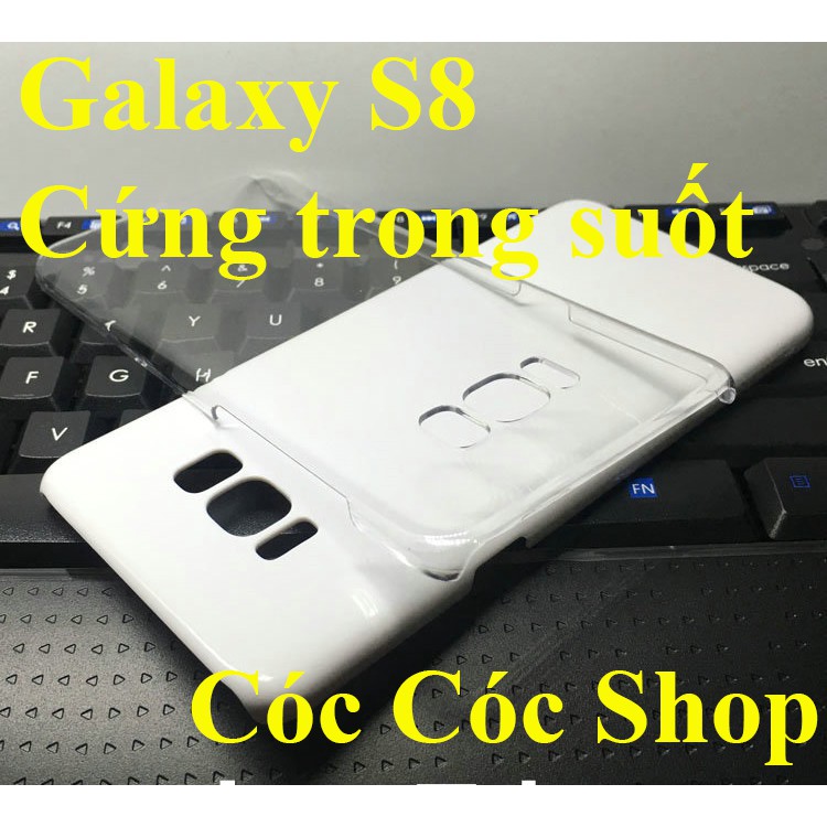 Ốp lưng Sam sung Galaxy Note 8/ S8 / S8 plus nhựa CỨNG TRONG SUỐT/ CỨNG NHÁM MỜ | BigBuy360 - bigbuy360.vn