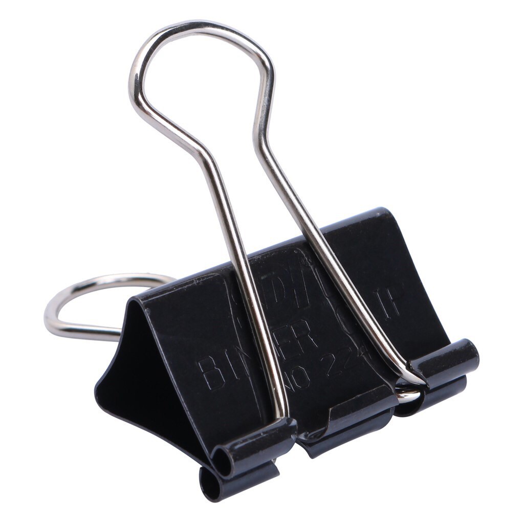 Kẹp sắt,Kẹp giấy đen,Kẹp tài liệu, Kẹp Bướm 15mm ,19mm , 25mm , 32mm , 41mm , 51mm