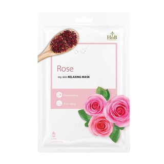 Mặt nạ hnb my skin hoa hồng