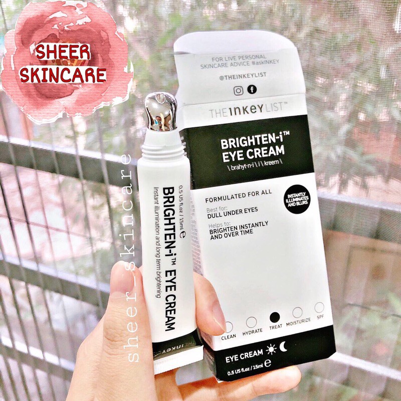[BIL SEPHORA US] Kem mắt Caffein/Retinol/Brighten The Inkey List | BigBuy360 - bigbuy360.vn