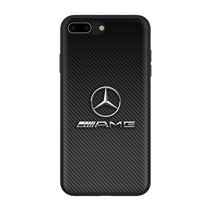 Ốp điện thoại silicon dẻo in logo Mercedes D118 thích hợp cho iPhone 11 Pro XS Max XR X 8 7 6S 6 Plus 5S 5 SE 2020