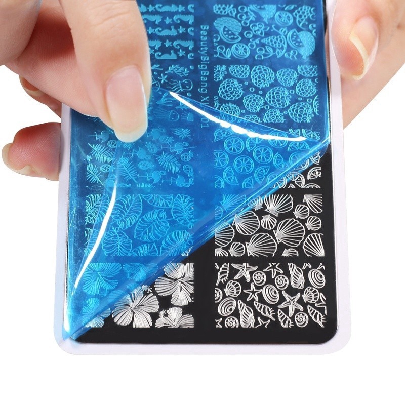 [Hàng mới về] Khuôn trang trí móng tay hình chữ nhật kích thước 6x12cm