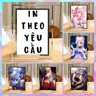 Khung kính anime - game in theo yêu cầu
