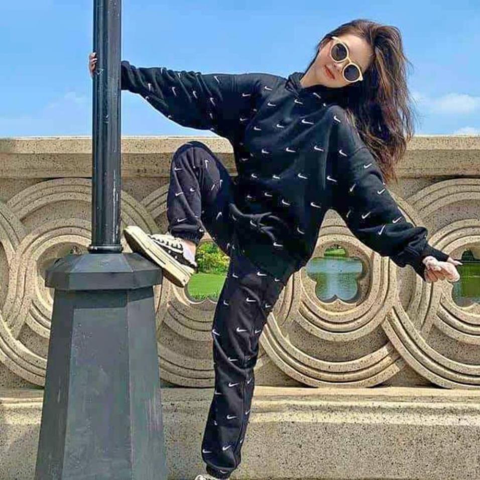 Quần Dài Nike Full Swoosh Thêu - Hot Trend 2021 - Bape Phếch Store | BigBuy360 - bigbuy360.vn