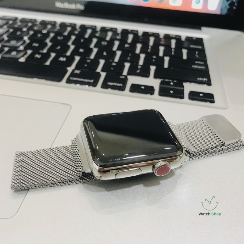 Apple watch chính hãng series 3 LTE THÉP 38mm 42mm mới 99% 1 đổi 1