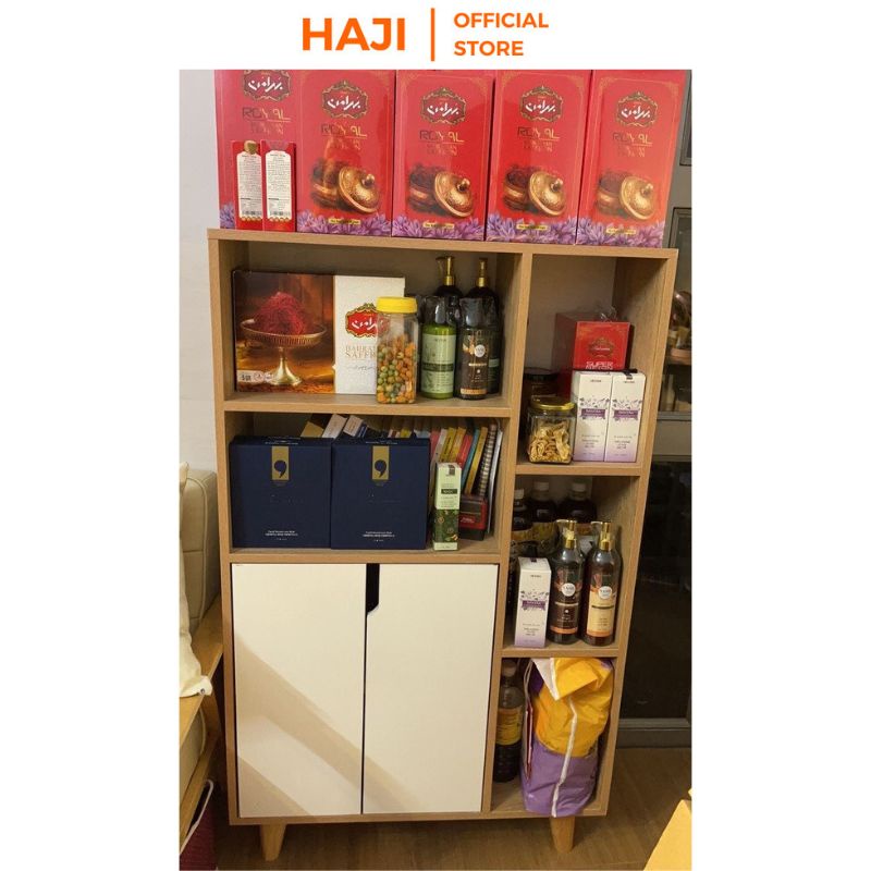 Tủ văn phòng HAJI kiểu dáng hiện đại lưu trữ vật dụng gọn gàng thiết kế thông minh A107