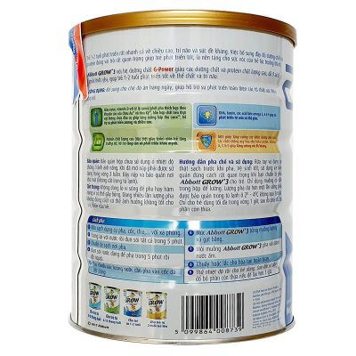 Sữa bột abbott Grow 3 900g [Date 2025]