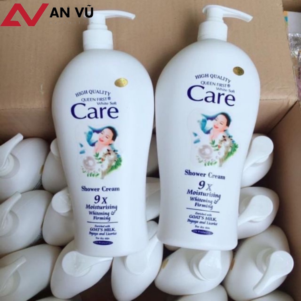 Sữa Tắm Sữa Dê Best Quality White Care 9x Chai 1200ml -Chính Hãng