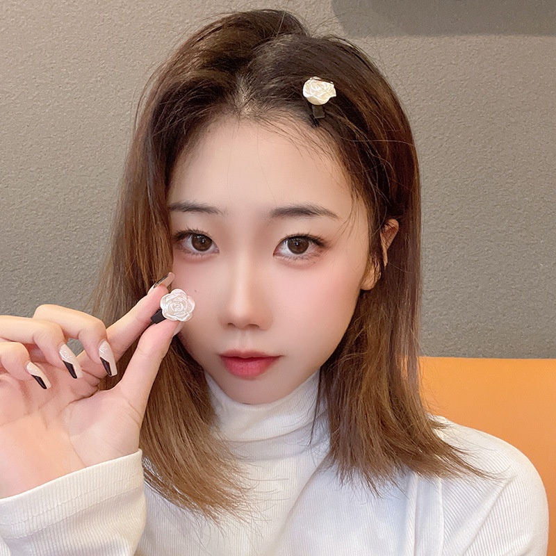Kẹp tóc kiểu hoa trà phong cách Hàn Quốc thời trang