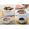 [TẶNG BẢNG ĐK TIẾNG VIỆT] Nồi nấu cháo chậm Bear 0,8L cho bé ăn dặm - Ninh hầm hấp cách thuỷ chưng yến đa năng SUBE001