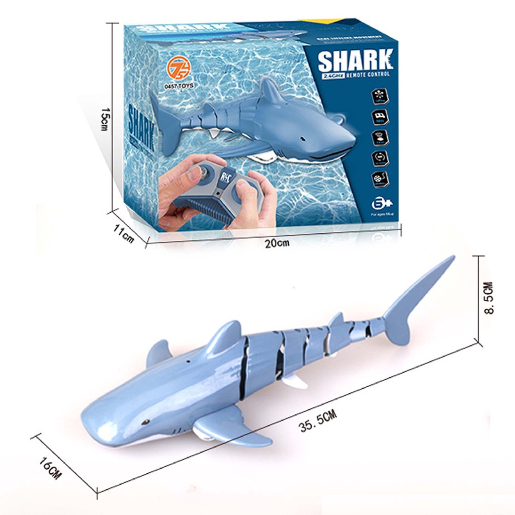 Cá mập điều khiển từ xa dưới nước giá rẻ cho bé trẻ em thông minh Gôn đồ chơi