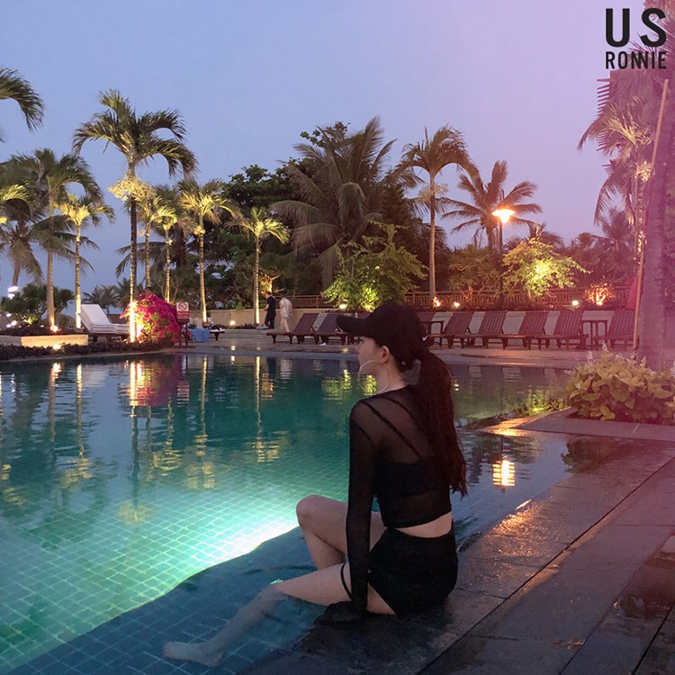 BIKINI SET BƠI ĐI BIỂN 3 MẢNH NỮ ( Set gồm áo +Áo khoác + quần ) | BigBuy360 - bigbuy360.vn