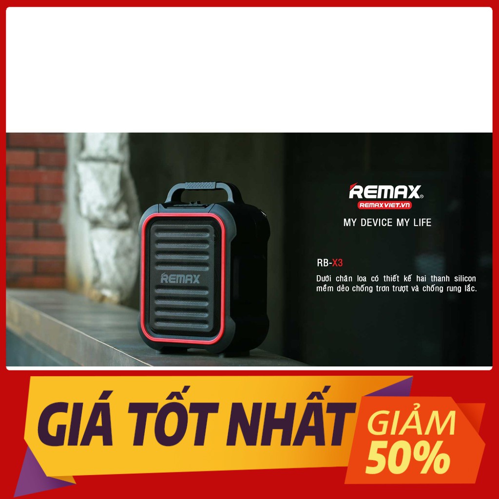 Loa Bluetooth Remax RB-X3 - Hàng Chính Hãng