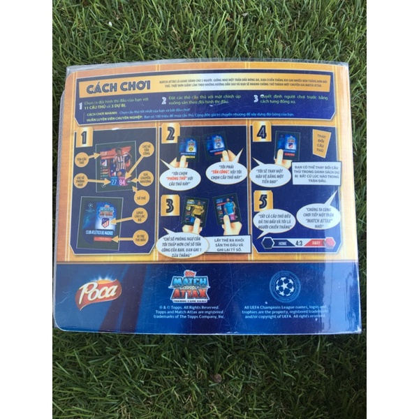 72 Thẻ cầu thủ poca 2019/2020. Poca Việt Nam thẻ cầu thủ bóng đá. Full bộ album 19/20 poca Match Attax