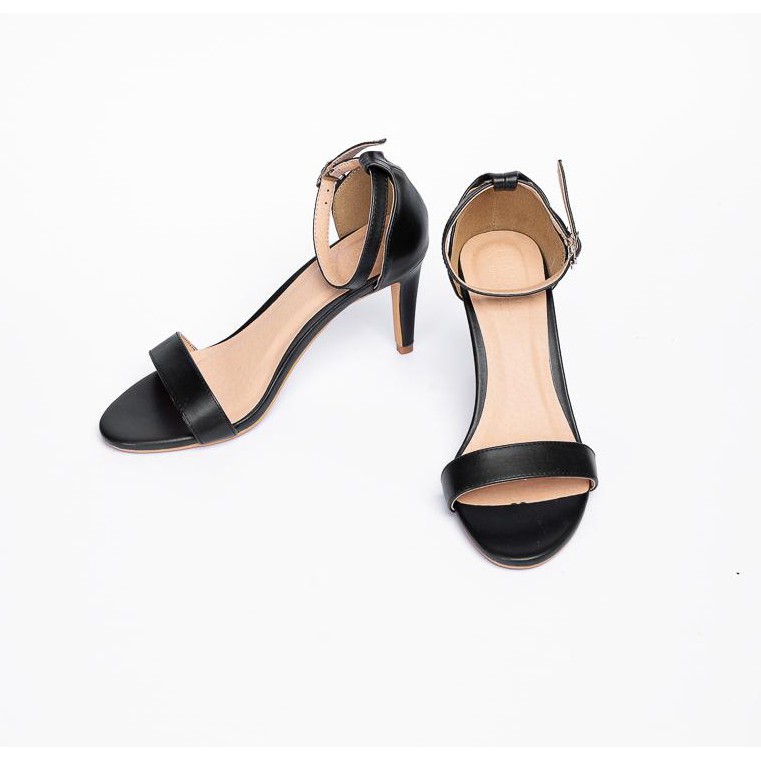 Giày sandal cao gót big size 40 41 42 43 giày nữ big size gót nhọn 7 phân