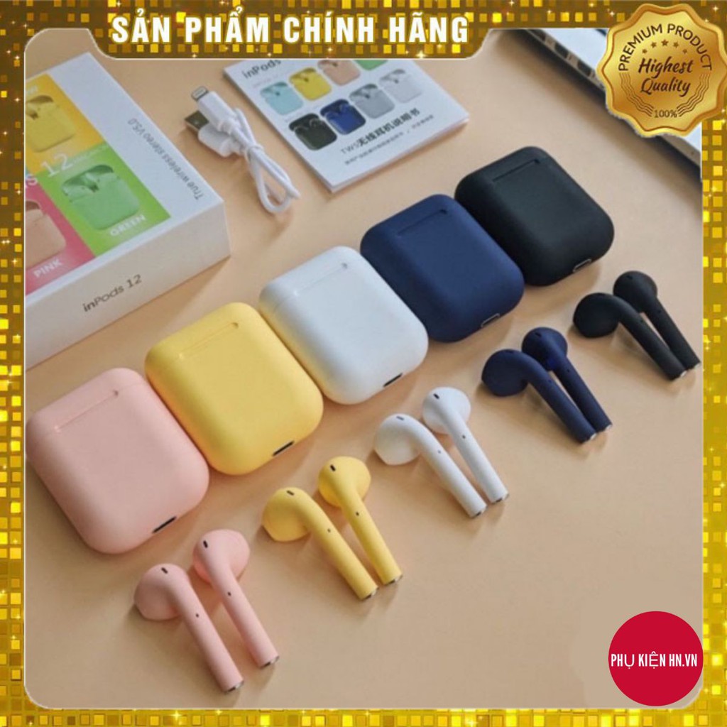 ️TAI NGHE INPODS i12 TWS 5.0 FULL MÀU HÀN QUỐC️ TAI NGHE CẢM ỨNG BLUETOOTH KHÔNG DÂY SANG CHẢNH BẢO HÀNH #3