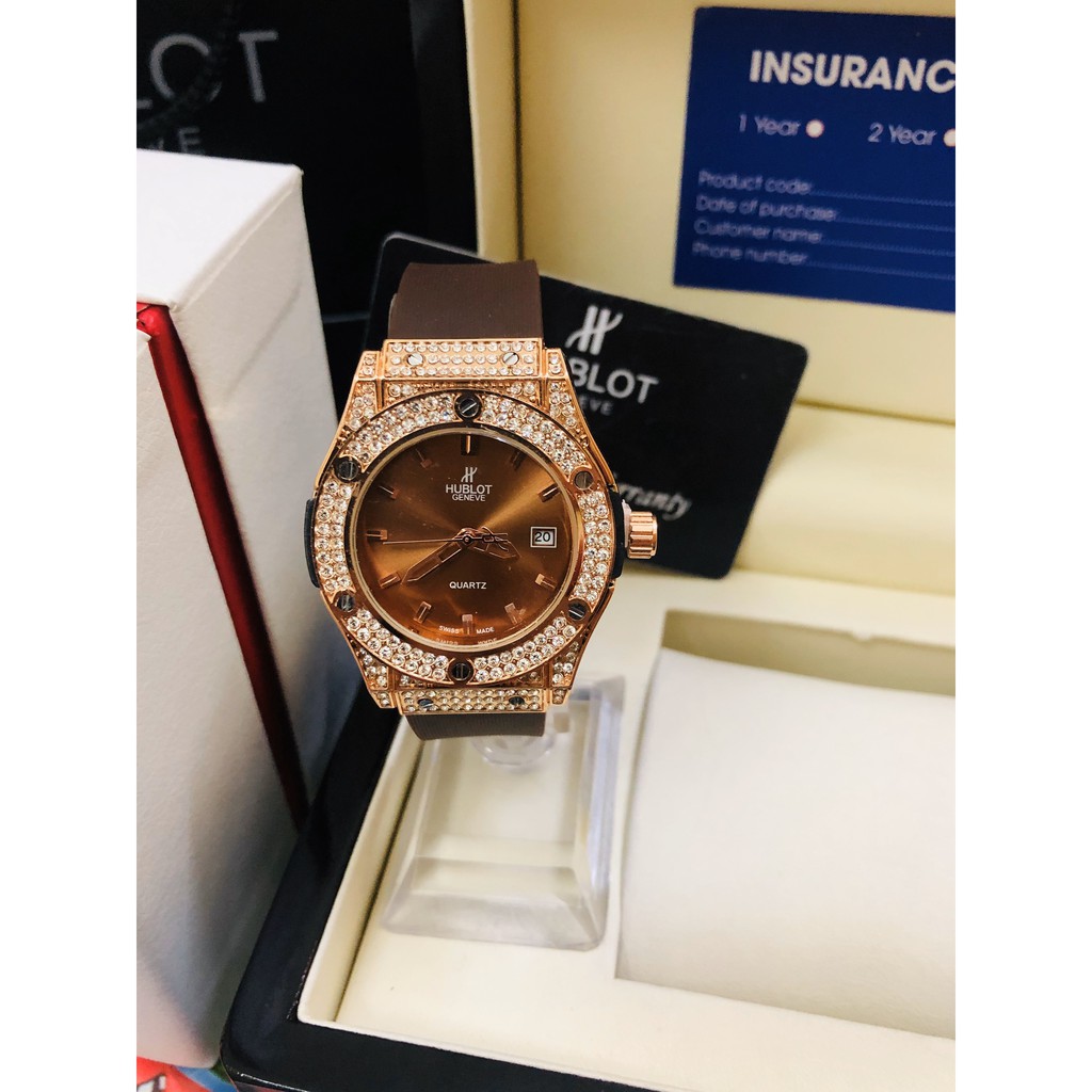 Đồng hồ nữ HubL0T - Brown 32mm | BigBuy360 - bigbuy360.vn