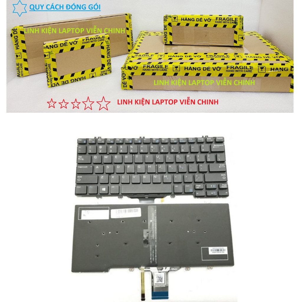 Bàn phím laptop Dell Latitude 5280 5288 5289 7280 7290 7380 7390