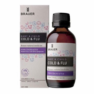 Siro ho, cảm cúm Brauer Cold&Flu