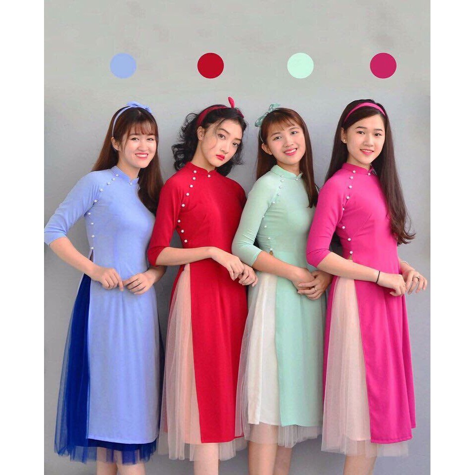 Áo dài cách tân siêu xinh giá rẻ nhất