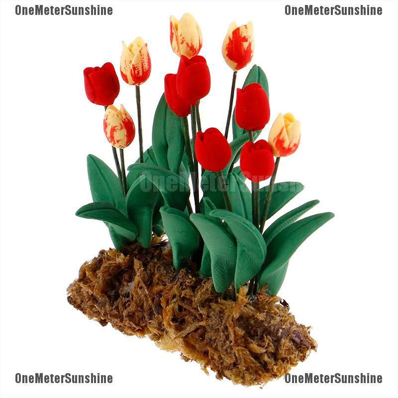 Đồ trang trí Hoa Tulip 1: 12 Trang Trí Nhà Búp Bê