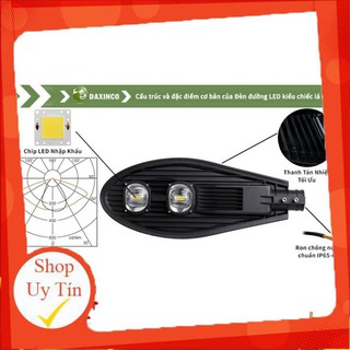 ĐÈN ĐƯỜNG HÌNH CHIẾC LÁ CÔNG SUẤT 100W