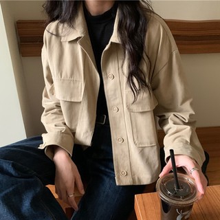 Áo Khoác Tay Dài Màu Sắc Thời Trang Cho Nữ