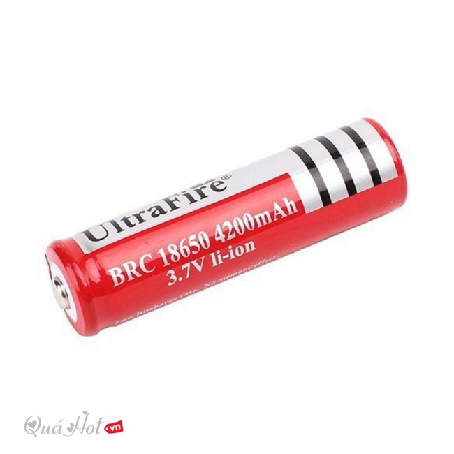 [FREESHIP] Bộ 10 Viên Pin 18650 ULTRAFIRE 3.7V 4200MAH Dùng Cho Đèn Pin, Loa Bluetooth...