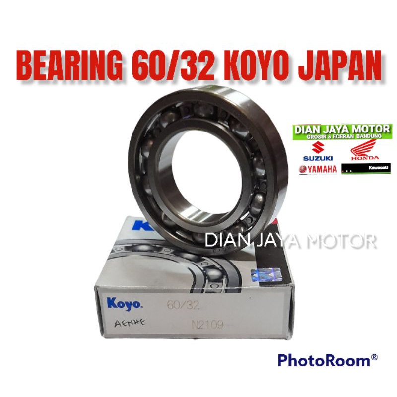 Vòng Bi Động Cơ Kích Thước 60/32 KOYO Nhật Bản