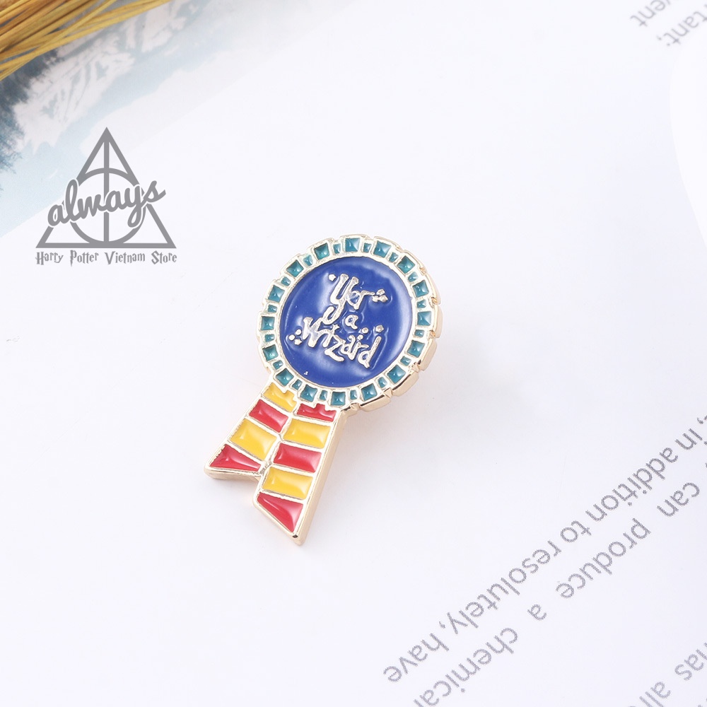 Ghim áo - Pin Harry Potter phong cách châu âu, gim áo balo cực đẹp