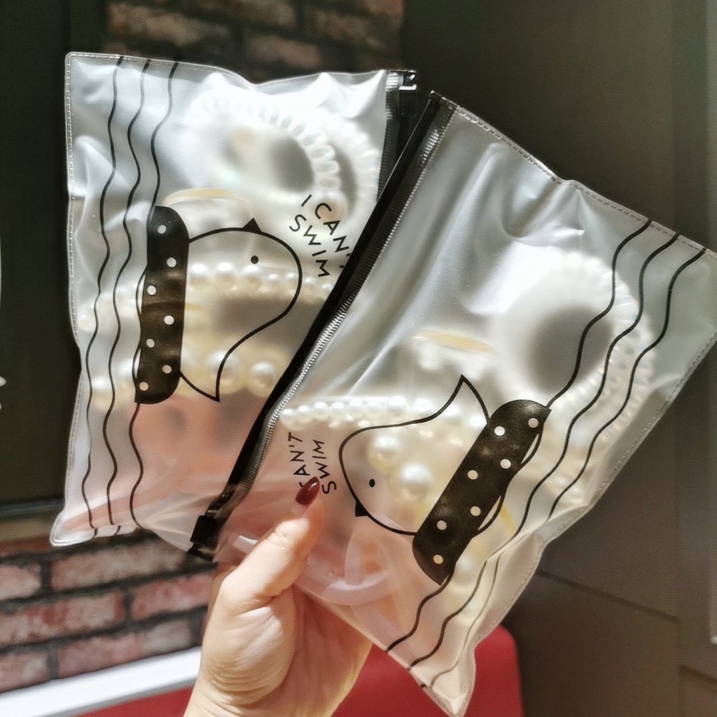 Set 5 Kẹp Tóc Túi Zip Siêu Sang Chảnh