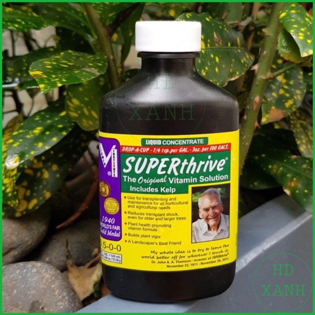 [SIEURE]  superthrive lọ 120ml -siêu dưỡng chất cho hoa lan - hoa hồng cực chất.