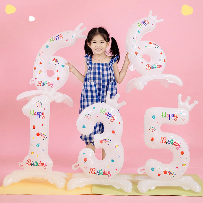 Bong Bóng Trang Trí Tiệc Sinh Nhật 32 In Số