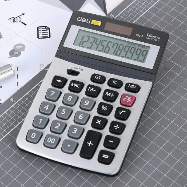 Máy tính tính tiền deli  E1222