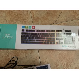 Bàn Phím giả cơ led V36