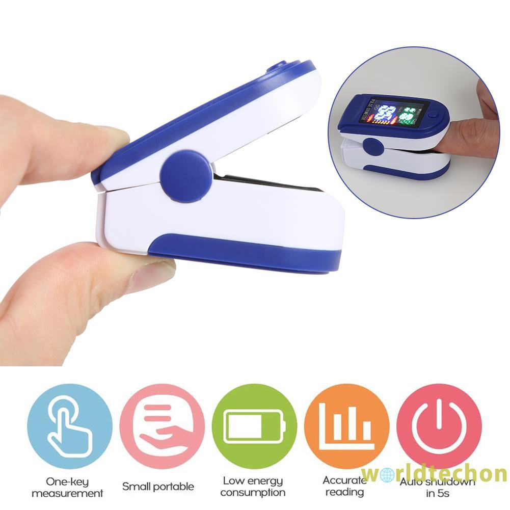 0.96 inch OLED Digital Finger Fingertip Pulse Oximeter SpO2 PR PI Monitor