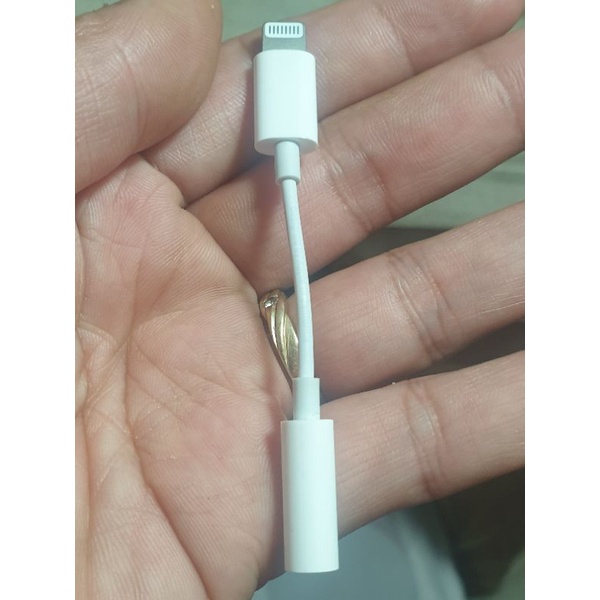 Jack Chuyển Đổi Đầu Lightning To 3.5 mm Chính Hãng