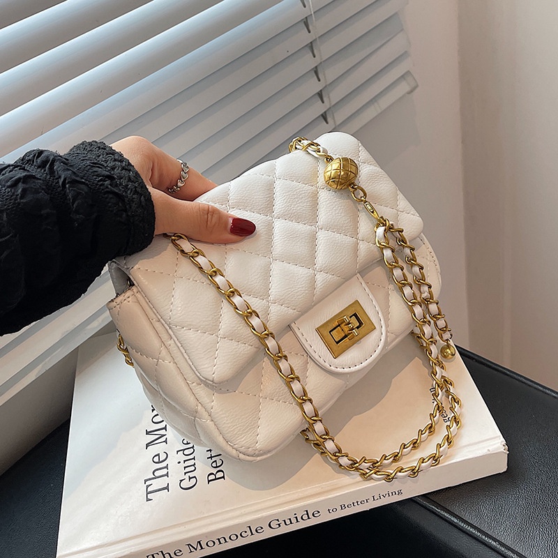 Túi đeo chéo IELGY hình vuông cỡ nhỏ thời trang Hàn Quốc cho nữ