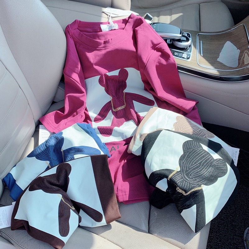 Áo Thun Phông A26 Unisex Nam Nữ   In 3G Gấu Mụn Hàng Cao Cấp | BigBuy360 - bigbuy360.vn