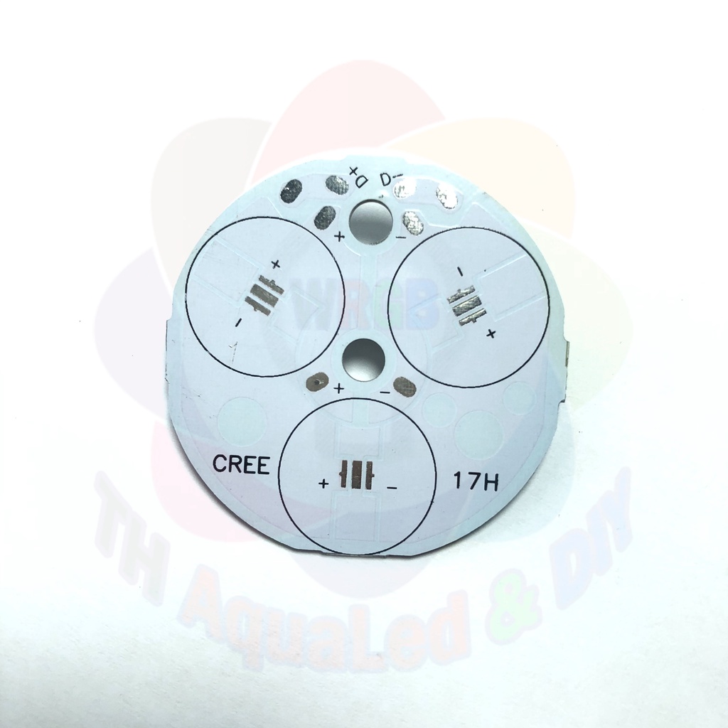 Mạch LED Cree 49mm 3 chip 3535, sử dụng nguồn 9 volt LED 3535 loại 1W/3W
